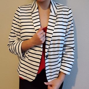 The Limited Striped Blazer